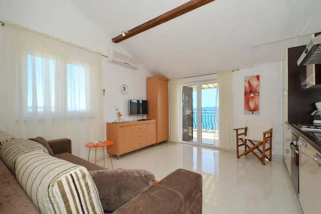 Apartment In Seget Vranjica With Sea View, Balcony, Air Conditioning, Wifi 91-2