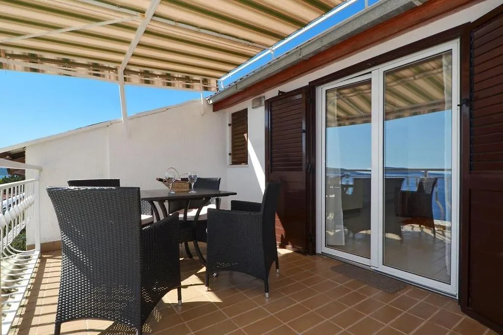 Apartment In Seget Vranjica With Sea View, Balcony, Air Conditioning, Wifi 91-2