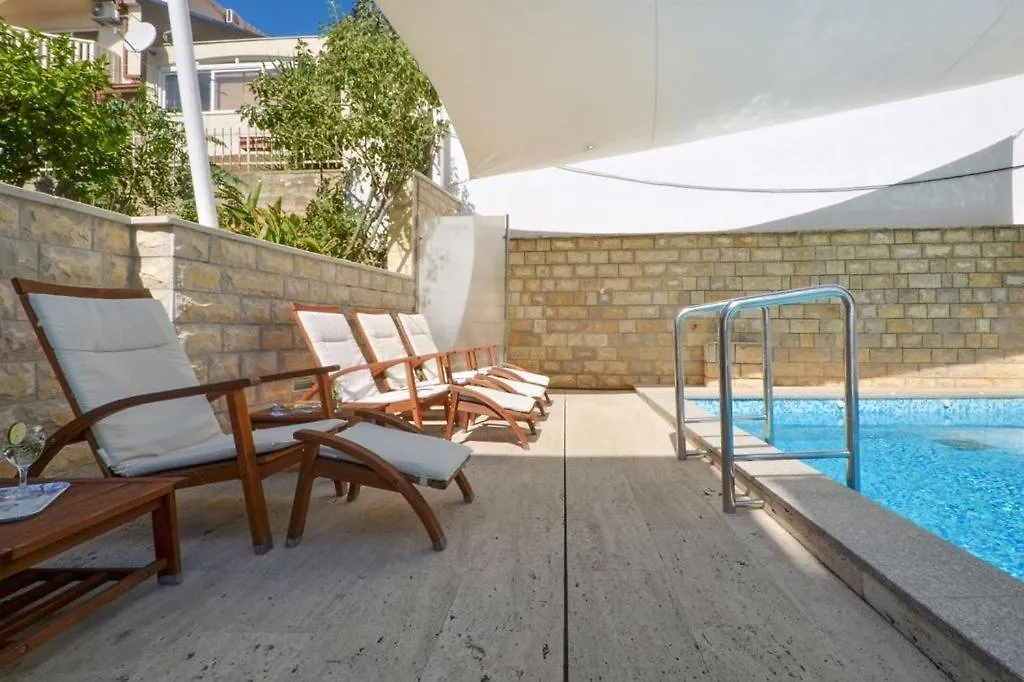 Apartment In Seget Vranjica With Sea View, Balcony, Air Conditioning, Wifi 91-2